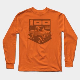 Sunrise Orange - D-100 (1978 - White-Based - Ghost) Long Sleeve T-Shirt